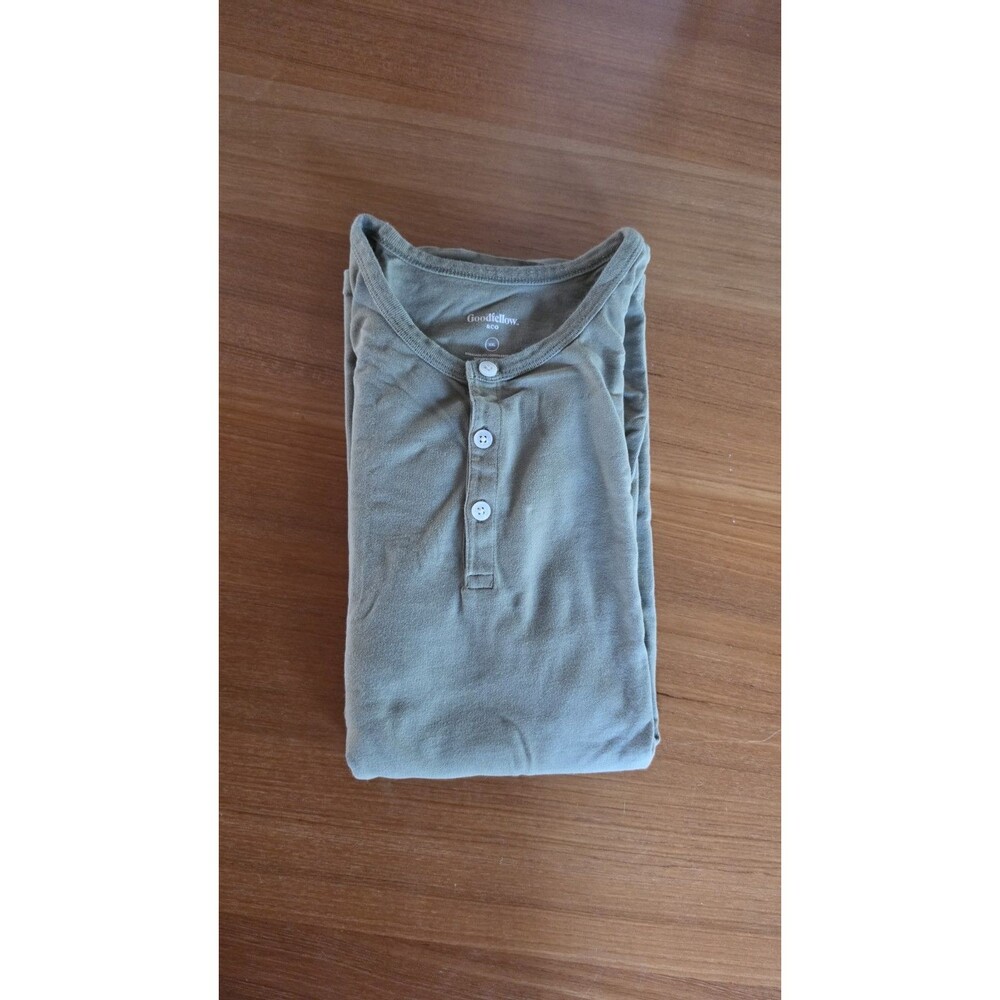 Goodfellow & Co Men's Green Short Sleeve Top Size XXL